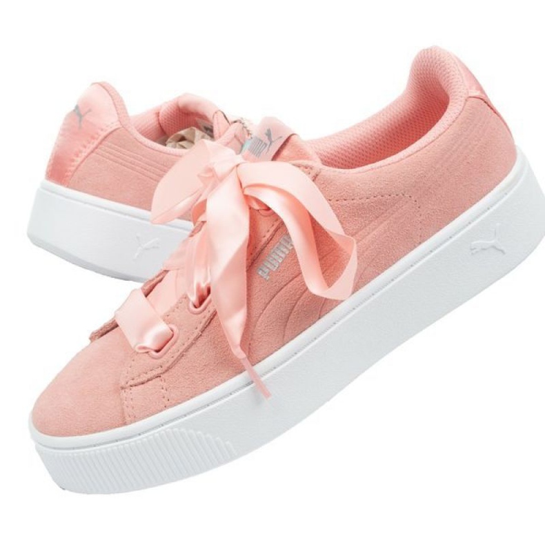 Puma Vikky Stacked Ribbon SW 369731 01 rosa silver- 1