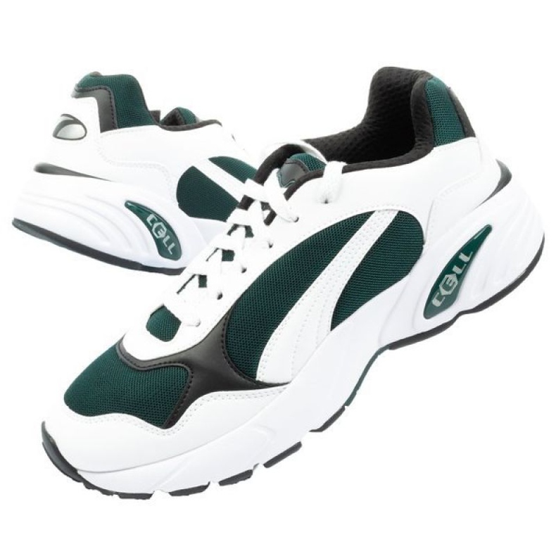 Puma Cell Viper Running M 369505 01 löparskor vit grön 1