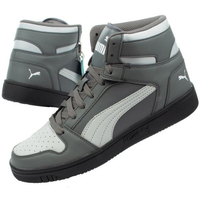 Puma Rebound LayUp Sl skor 369573 04 grå 1