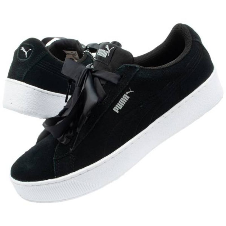 Puma Vikky Platform Ribbon W 367642 03 svart 1