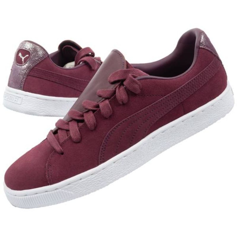 Puma Mocka Crush Frosted W 370194 02 röd 1