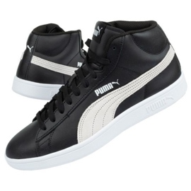 Puma Smash M 366924 02 sneakers vit svart 1