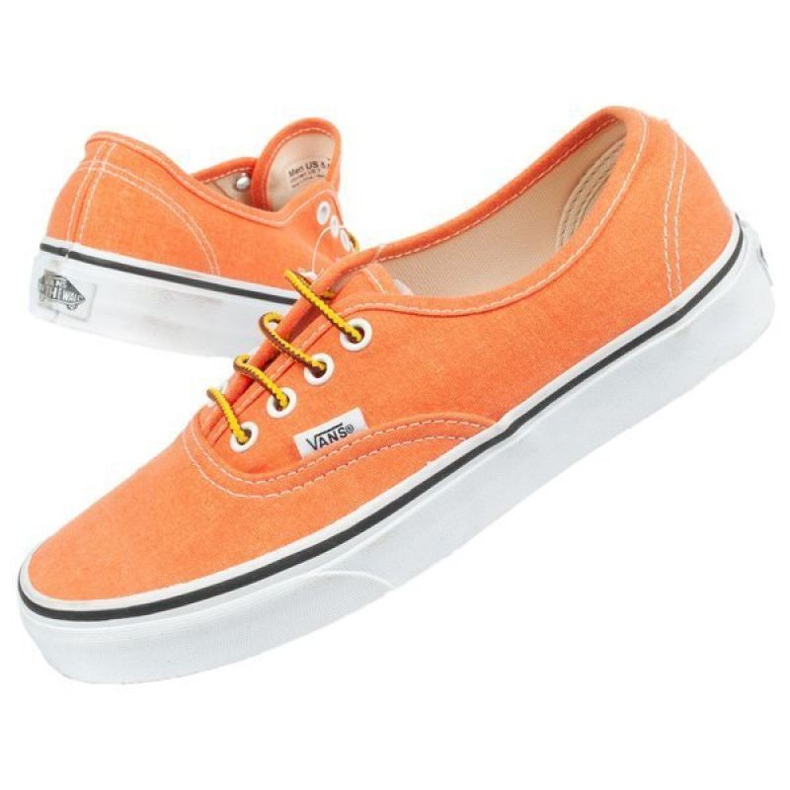 Vans Authentic 0VOEC9D Skor vit orange 1