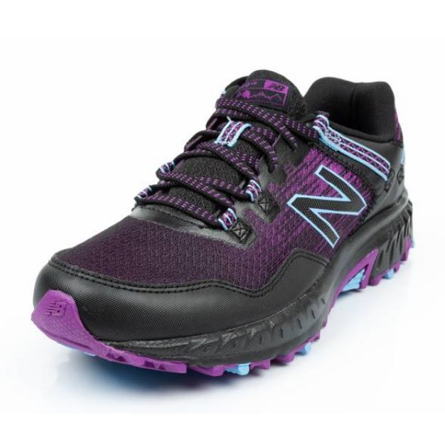 New Balance W WT410CM6 löparskor svart purpur 2
