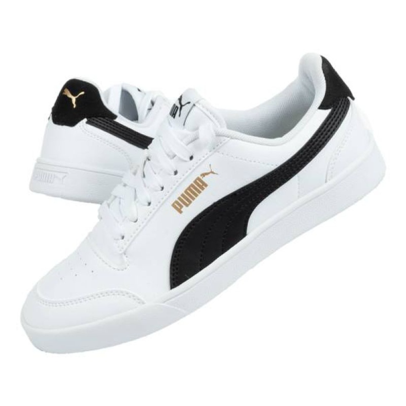 Puma Shuffle 375688 02 vit svart 1