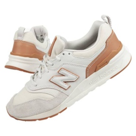 New Balance M CM997HAF skor beige vit brun 1