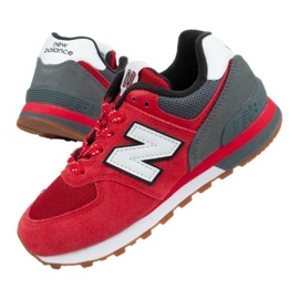 New Balance Jr PC574ATG skor svart röd grå 1
