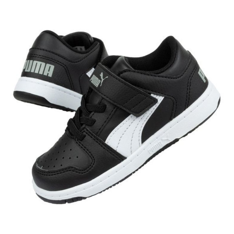 Puma Rebound Jr 370493 02 svart 1