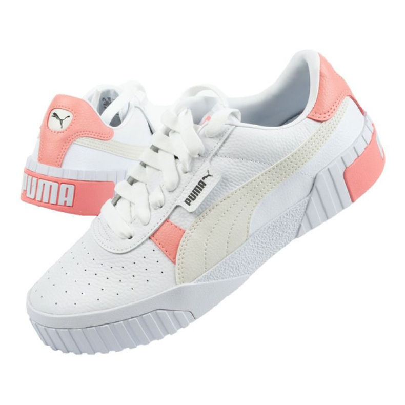 Puma Cali W 369155 29 skor vit rosa 1