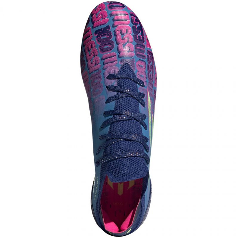 Adidas X Speedflow Messi.1 Fg M FY6879 fotbollsskor mångfärgad blå 1