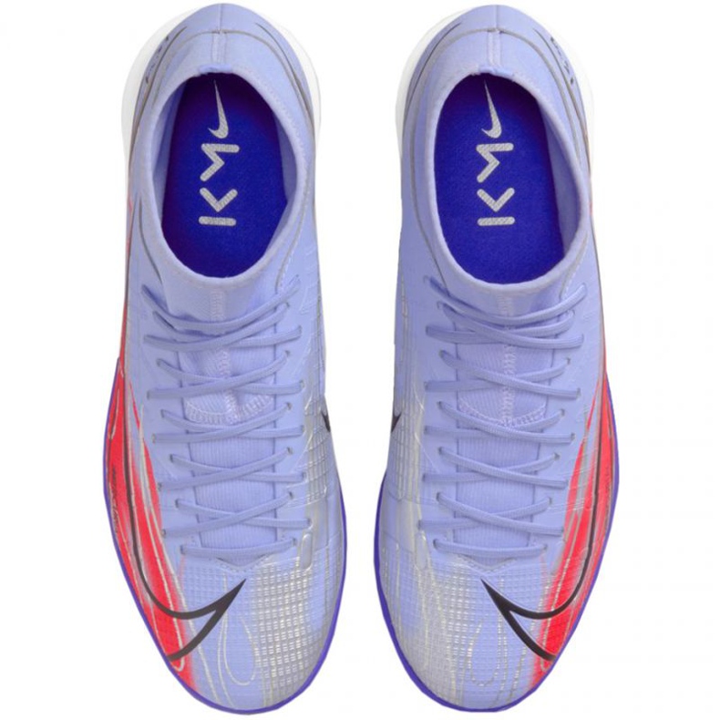 Nike Mercurial Superfly 8 Academy Km Ic M DB2862 506 fotbollsskor flerfärgad, violett rosor och lila 1