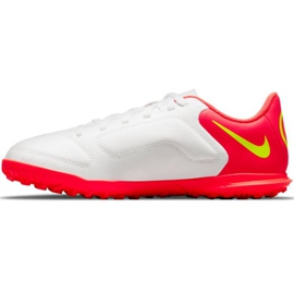 Nike Tiempo Legend 9 Club Tf Jr DA1334 176 fotbollsskor vit vit 1