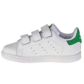 Skor adidas Stan Smith Cf Inf Jr BZ0520 vit grön 1
