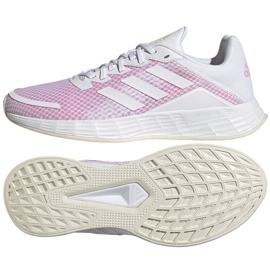 Adidas Duramo Sl KW H04631 löparskor vit rosa 1