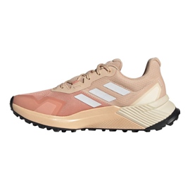 Adidas Terrex Soulstride W FY9257 löparskor beige mångfärgad rosa 1