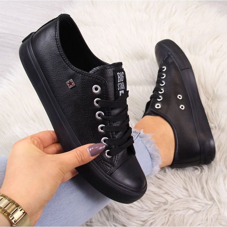 Low-top sneakers Big Star W V274871 svarta 1