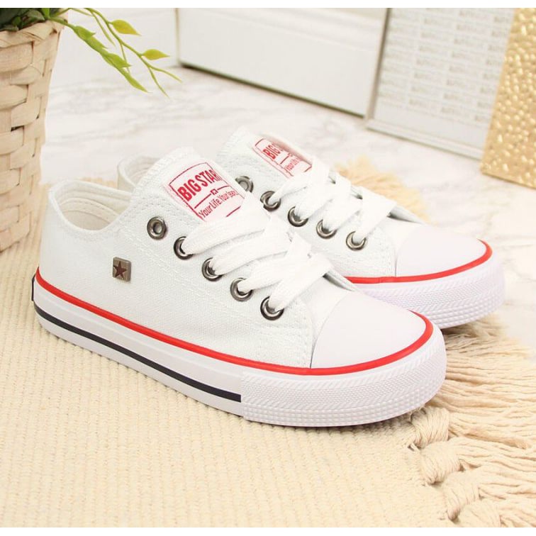 Sneakers Big Star Jr FF374200 vit 2