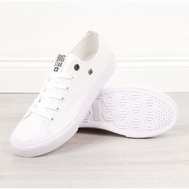 Sneakers Big Star M AA174010 vit 1