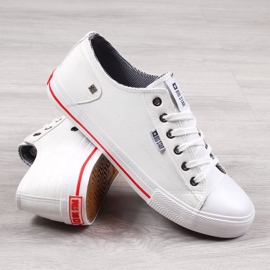 Eko läder sneakers M Big Star DD174260 vit 1