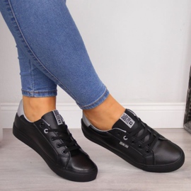 Lågt sneakers Big Star W EE274314 svart 2