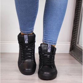 Höga sneakers Big Star W EE274355 svart 2