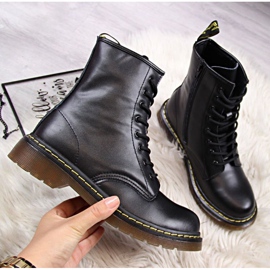 Isolerade läderstövlar Filippo W PAW77A svart 1