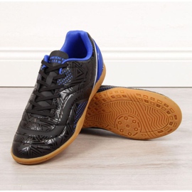 American Club Jr. AM763B inomhusskor svarta vit 2