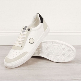 Lågt ekoläder Big Star M II174009 vita sneakers 1