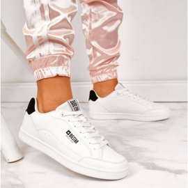 Eco-läder sportskor Big Star W II2743219 vit 2