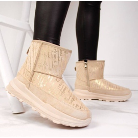 Snöskor mocka Nyheter W EVE311B beige 2