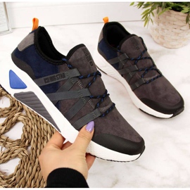 Grå Big Star W II274309 läderskor 1