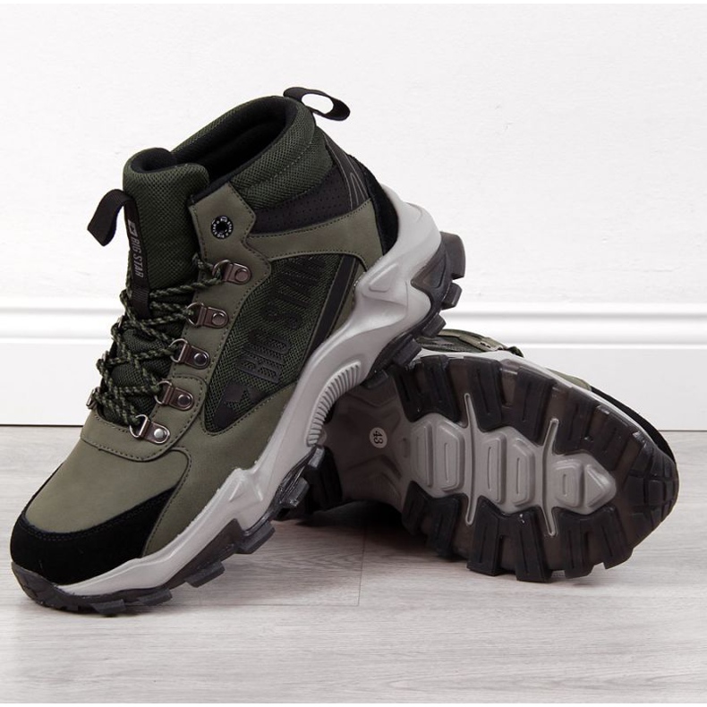 Big Star M INT1625A khaki stövlar grön 1