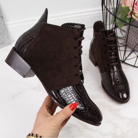 Ormskinnsstövlar Potocki W WOL33B brun 1