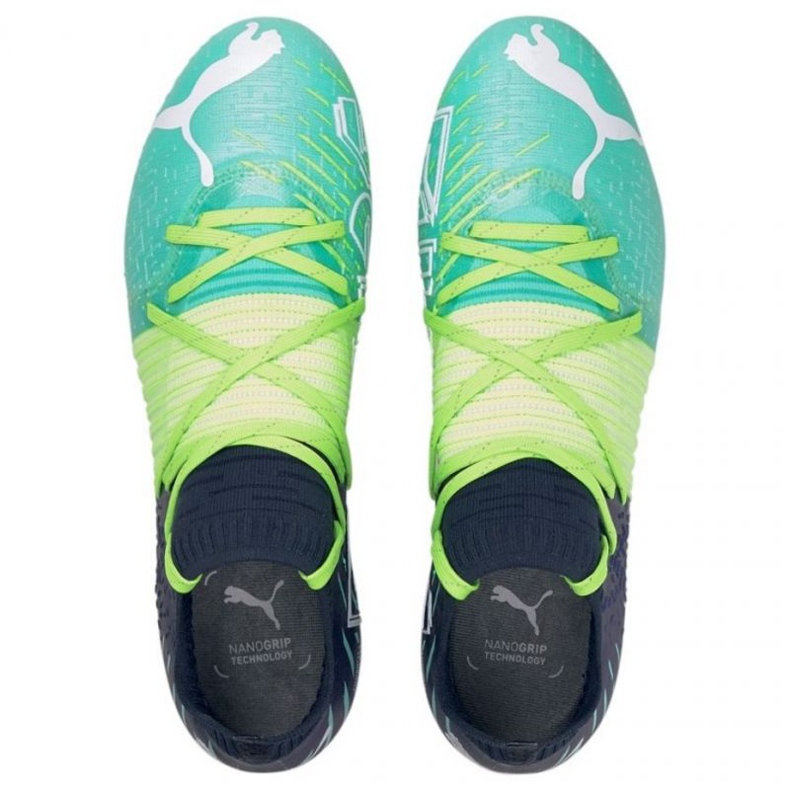 Fotbollsskor Puma Future Z 1.2 MxSG M 106479 03 marinblå, mångfärgad blått och marinblått 2