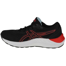 Asics Gel-Excite 8 Gs W 1014A201-009 svart röd 1