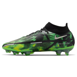 Nike Phantom GT2 Elite Df Sw Fg M DM0731-003 fotbollsskor mångfärgad grön 1
