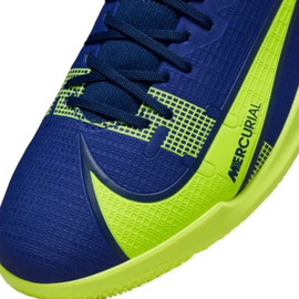 Nike Mercurial Superfly 8 Academy Ic M CV0847 474 fotbollsskor blå blå grön 3