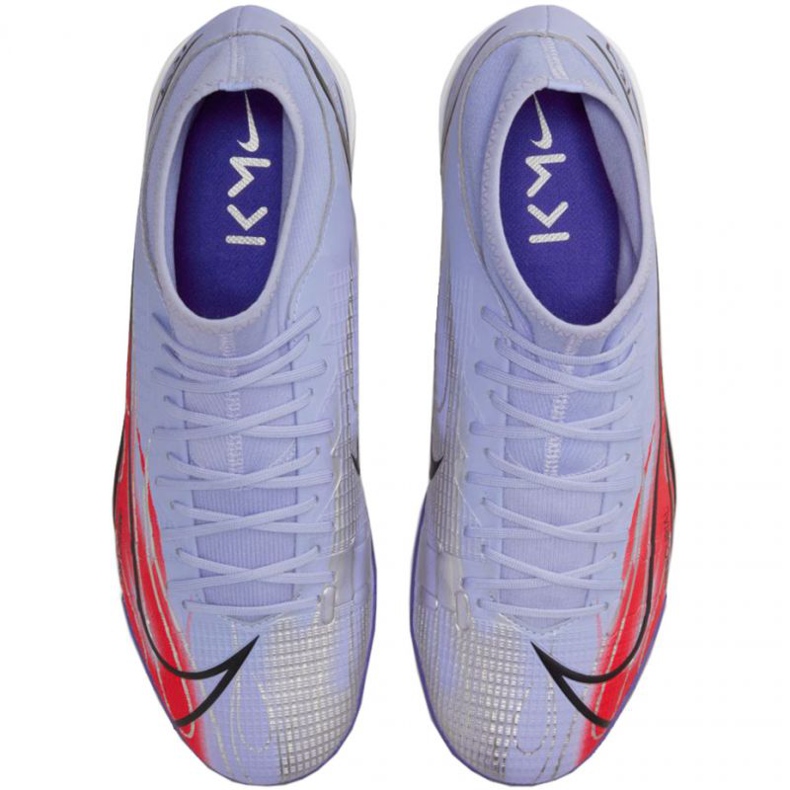 Nike Mercurial Superfly 8 Academy Tf M DB2868 506 fotbollssko röd, lila purpur 1