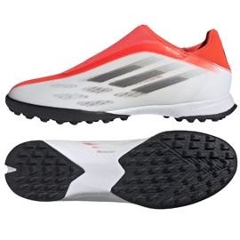 Adidas X Speedflow.3 Ll Tf M FY3267 fotbollsskor mångfärgad vit 1
