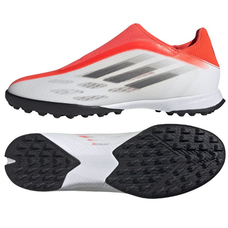 Adidas X Speedflow.3 Ll Tf M FY3267 fotbollsskor mångfärgad vit 1