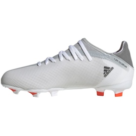 Adidas X Speedflow.3 Fg Jr FY3305 fotbollsskor grå, vit vit 1