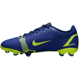 Nike Mercurial Vapor 14 Academy FG / MG Jr CV0811 474 fotbollsskor blå blå 1