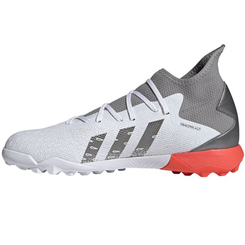 Adidas Predator Freak.3 Tf M FY6309 fotbollsskor grå, vit grå 1