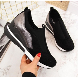 Wedge sneakers W Vinceza WM790B svarta 1