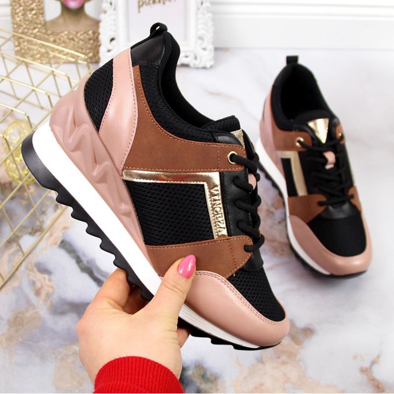 Wedge Snakers W Vinceza JAN61 svart mångfärgad 1