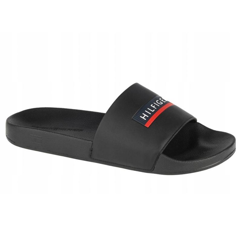 Tommy Hilfiger Seasonal Relief Pool Slide M FM0FM03792-BDS svart 1