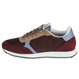 Tommy Hilfiger Runner Lo Color Mix skor FM0FM03815-GR8 brun 1