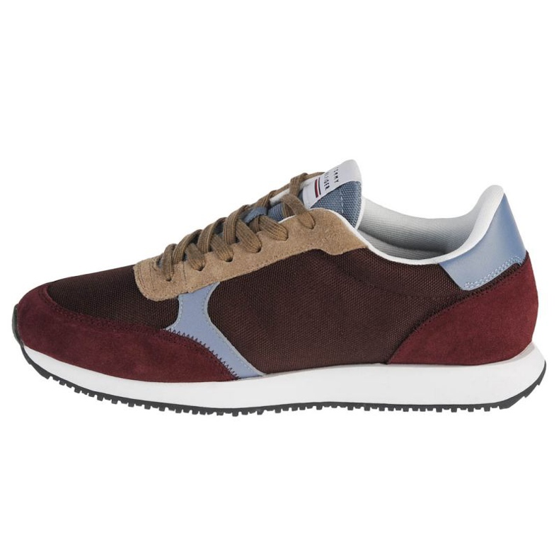 Tommy Hilfiger Runner Lo Color Mix skor FM0FM03815-GR8 brun 1
