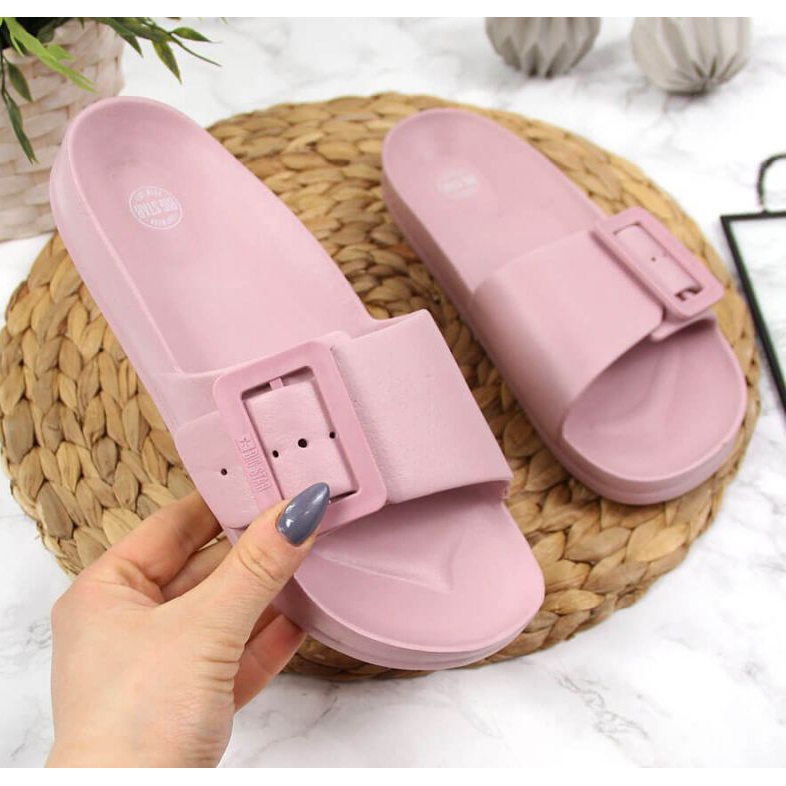 Strandtofflor Big Star W FF274A387 rosa 1