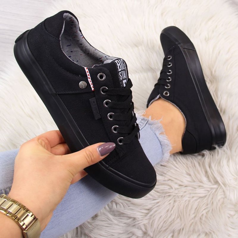 Low-top sneakers Big Star W AA274513 svarta 1